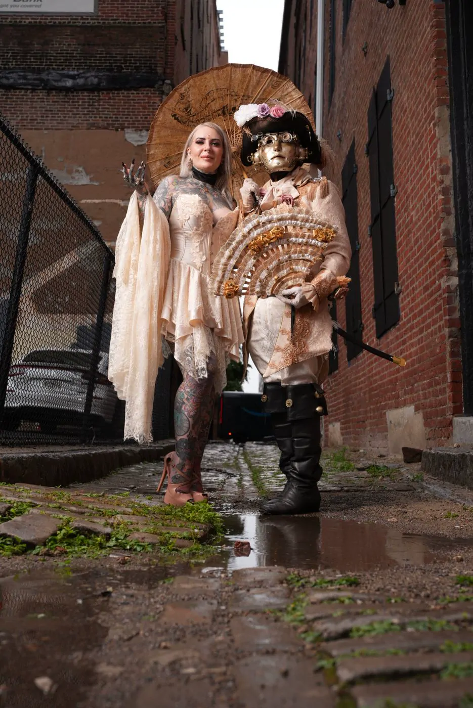 Costume and character editorial photography